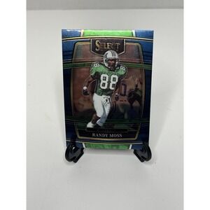 2022 Panini Select Draft Picks - Concourse Randy Moss #68 Blue